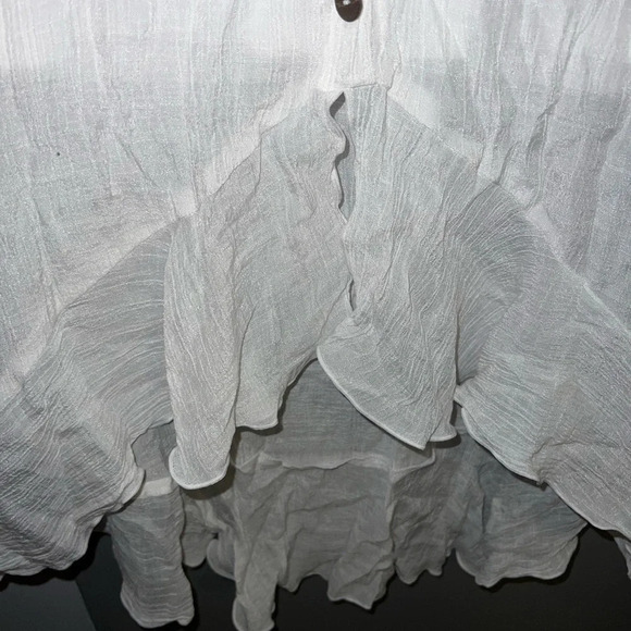 I.n. Studio white hi low skirt - Picture 3 of 4